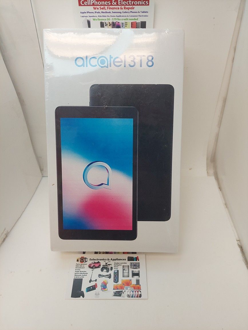 Alcatel 3T8 Tablet Front & Back Cameras 32gb Memory Brand New Cash Deal $99,All Products : American Fashion Style Bags On Sale