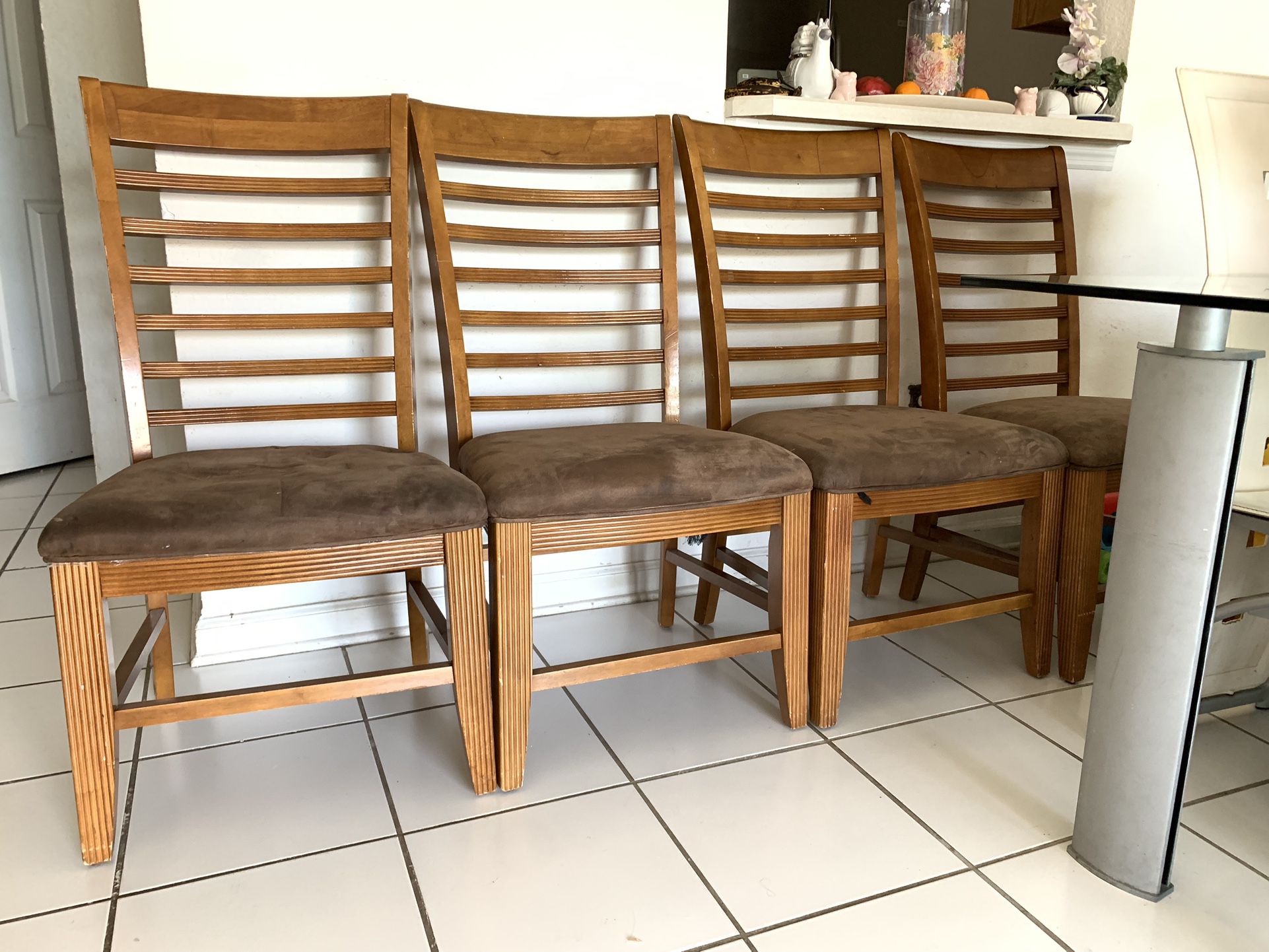 Dining Set $169 🎁🎄🎈🍀🚚 Chair, Table, Furniture, Dining And Kitchen Furniture Set, Wood Furniture, Brown, Breakfast, House Furniture And Decoration