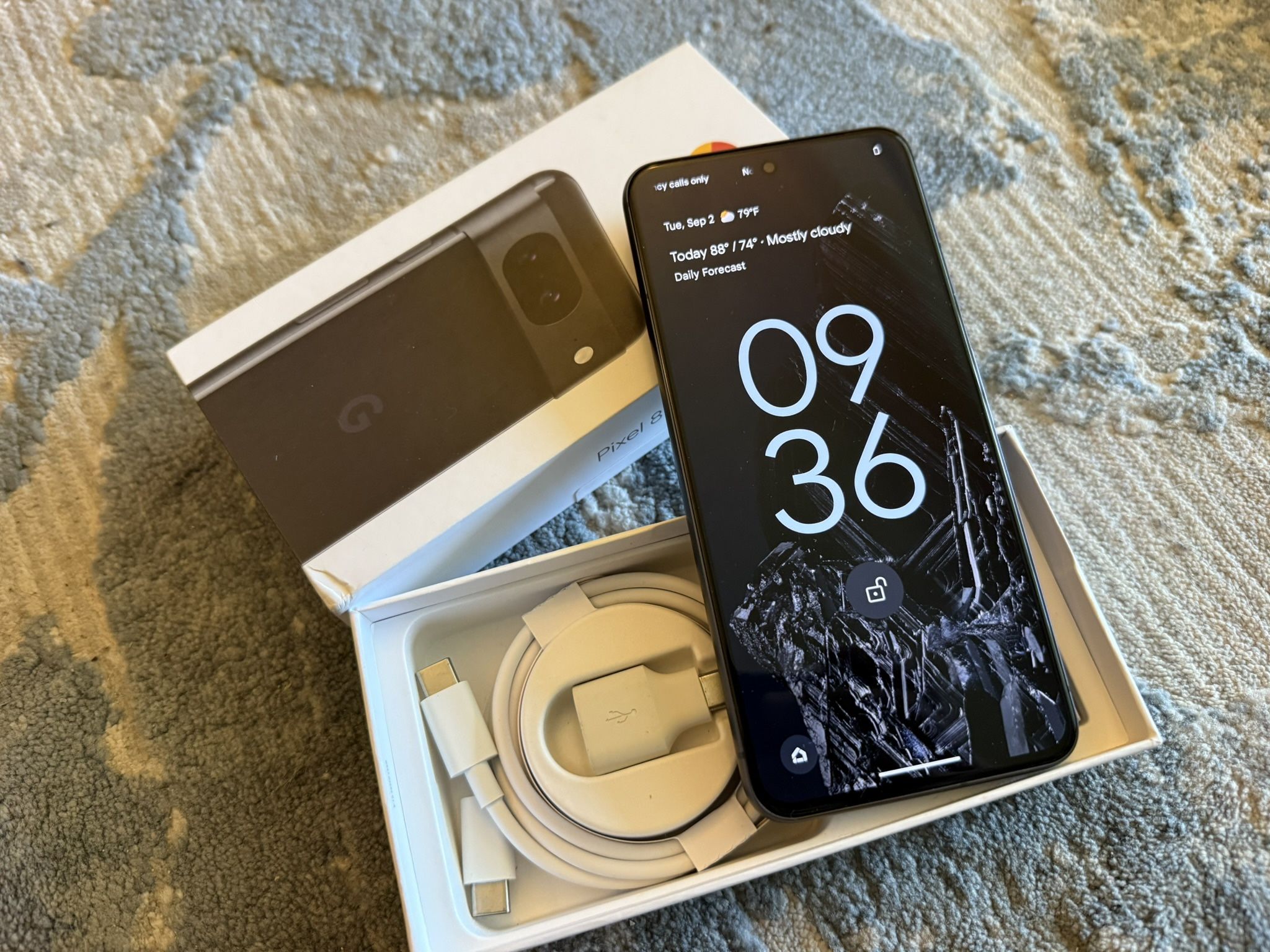 Google Pixel 8 128GB Obsidian - New, Unlocked