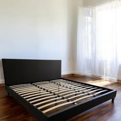 Bed Frame King Size New Black 🍁📲