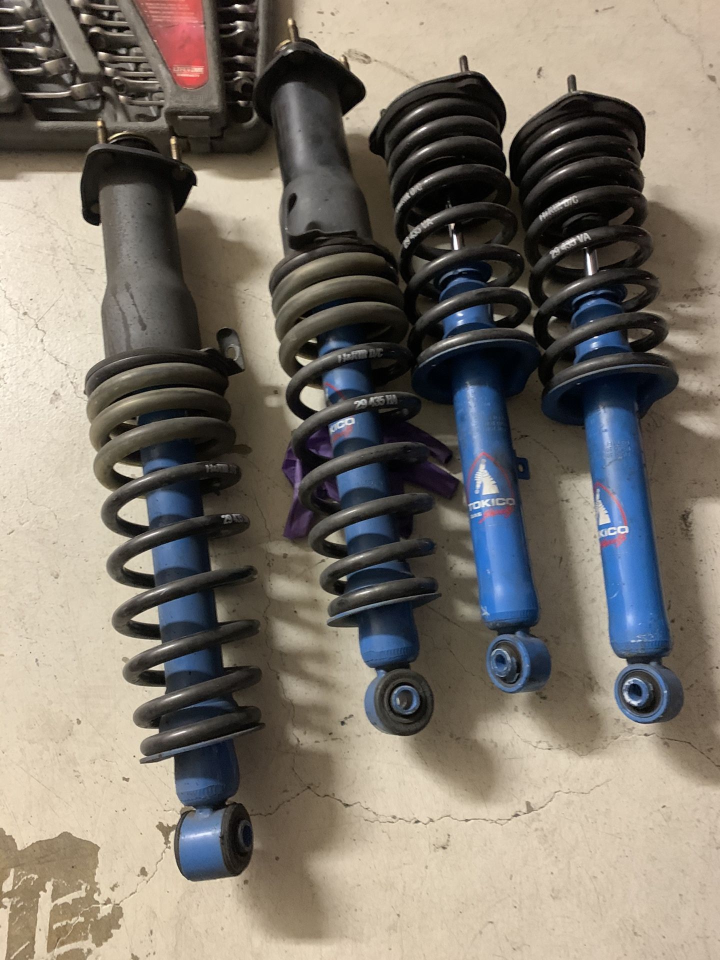 Is300 h&r springs with tokico struts