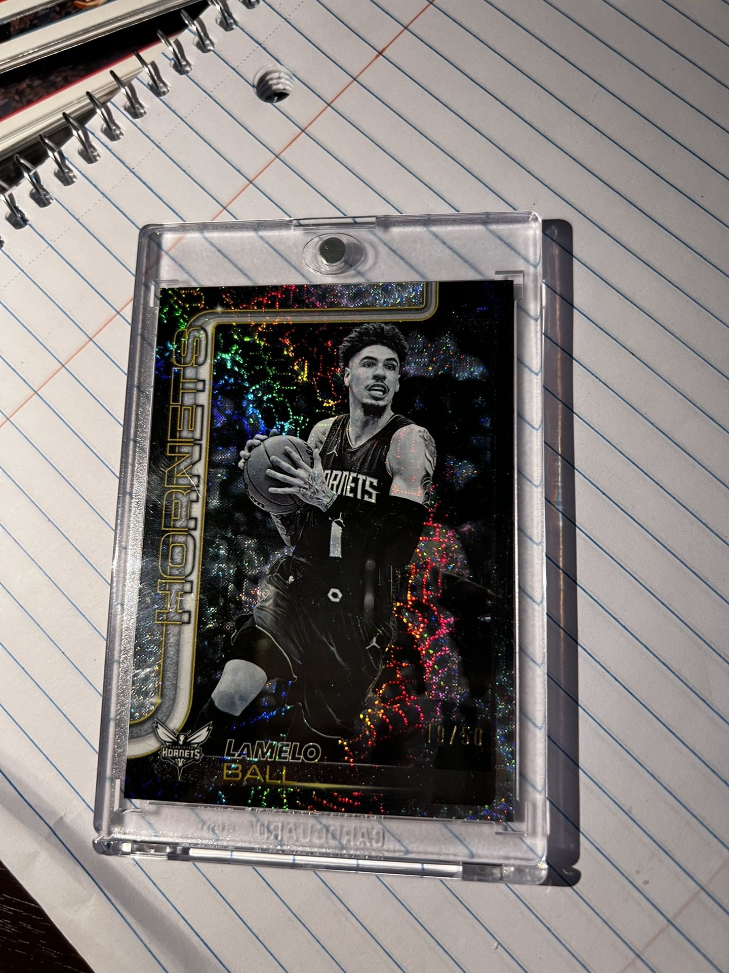 2025 Topps Basketball Target Exclusive Blackout Parallel Lamelo Ball /50