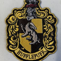 Harry Potter Hufflepuff iron on patch