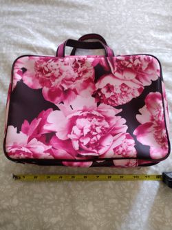 Floral Travel Makeup Bag