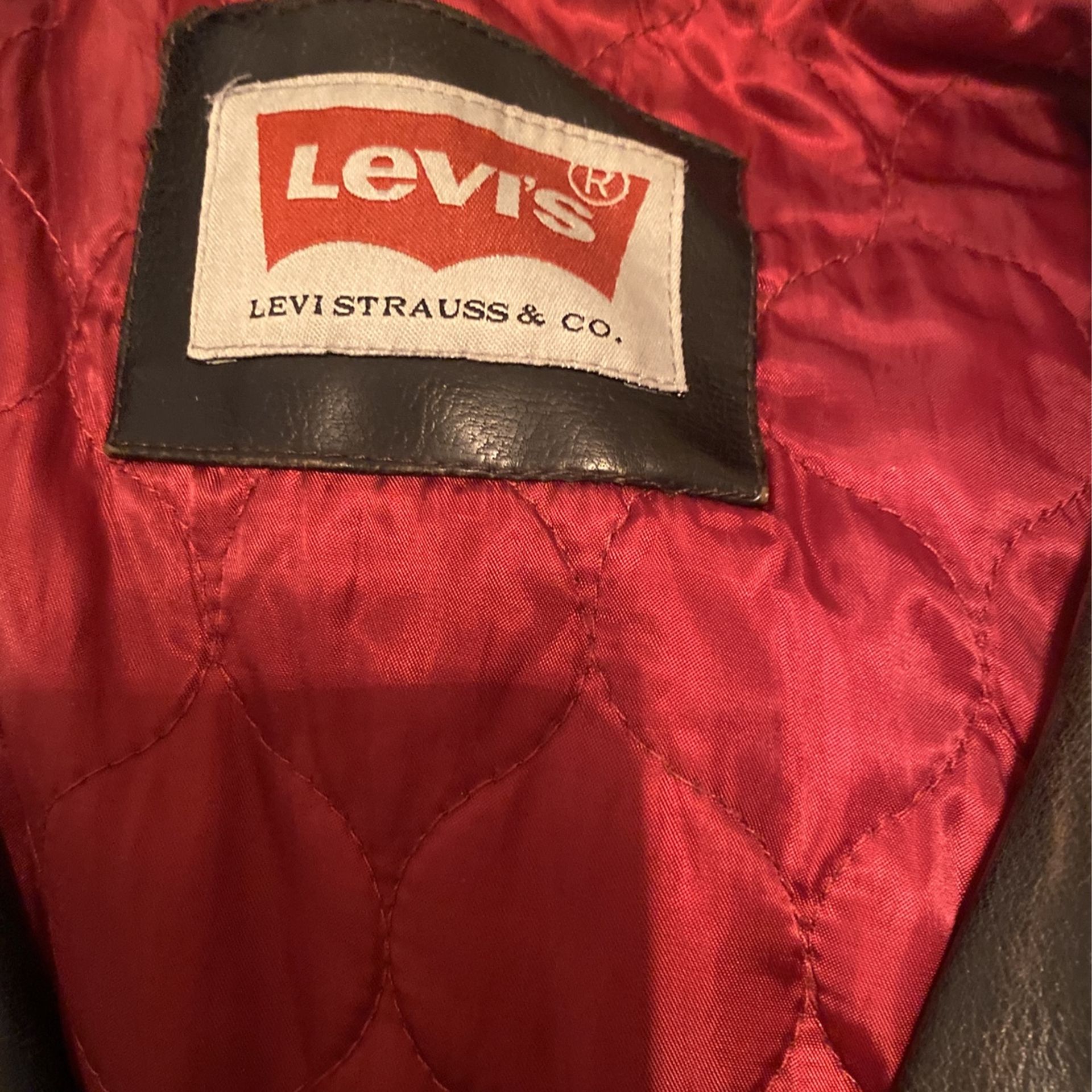 Levi jacket all leather