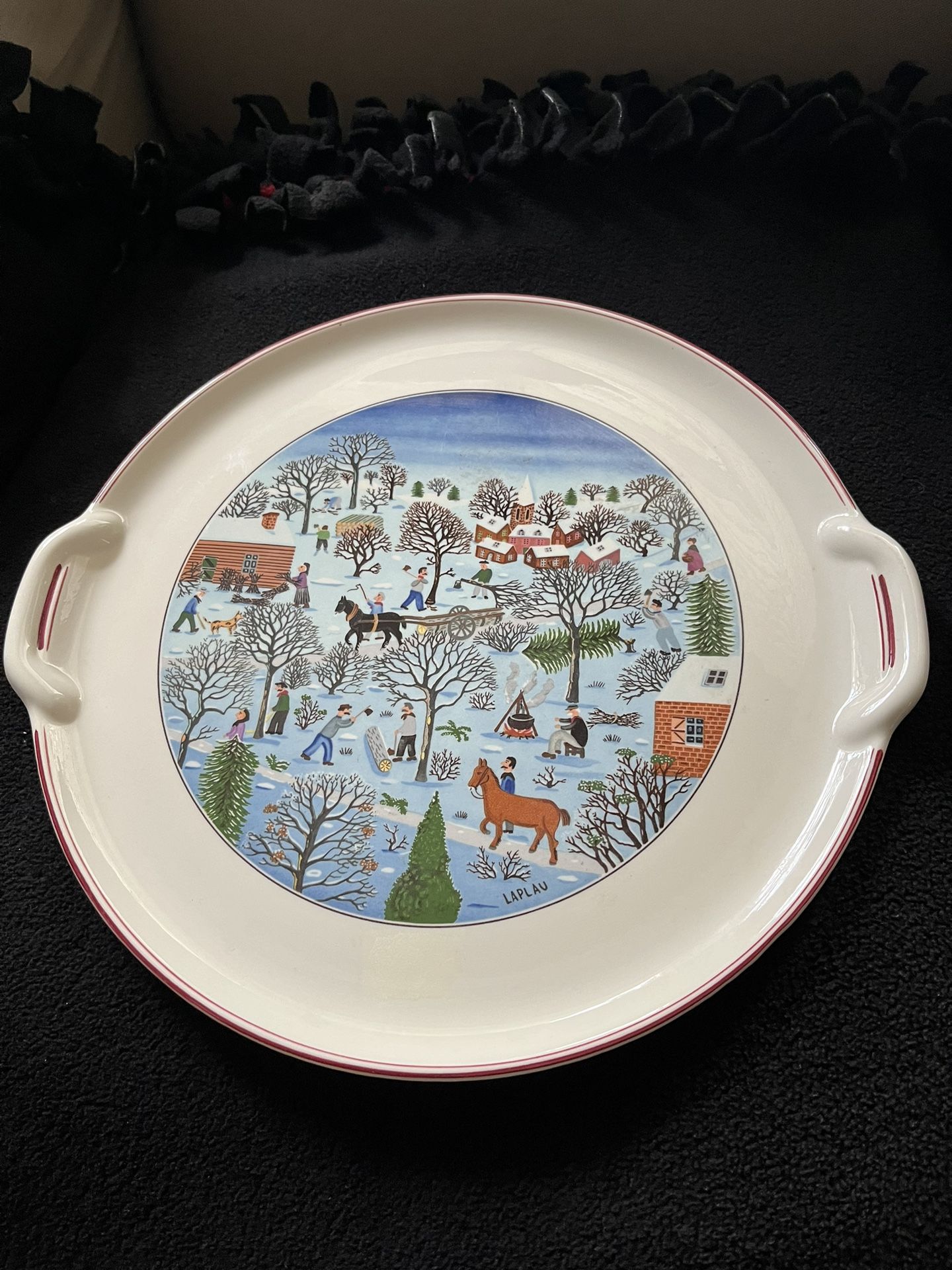 Villeroy & Boch Cake Platter Vintage