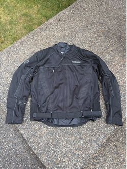 Harley-Davidson mesh motorcycle jacket and Thinsulate gloves