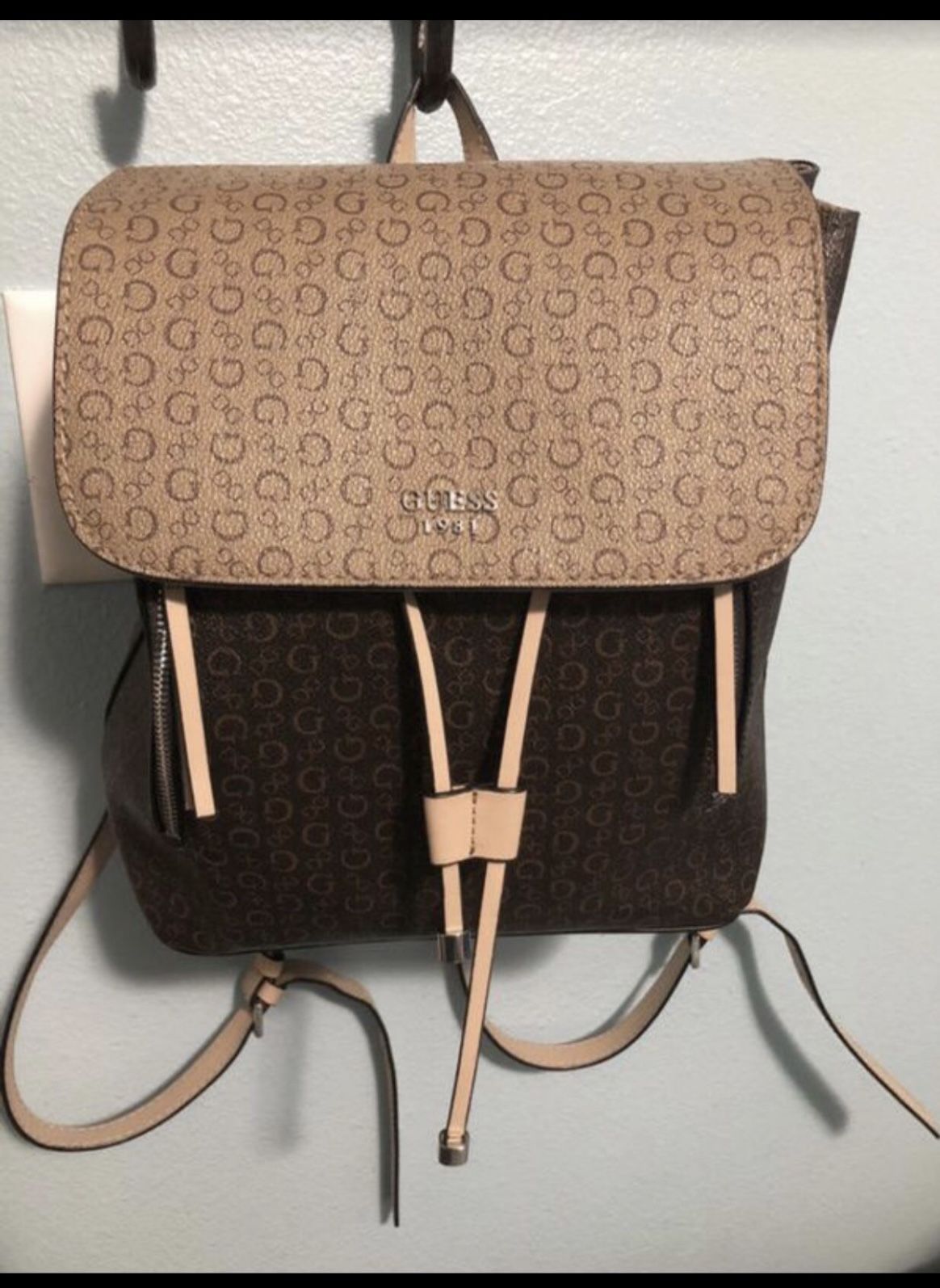 Brown Guess Backpack