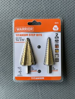 TITANIUM STEP BITS