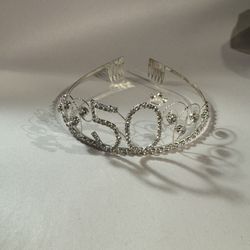 Rhinestone Crowns Women Birthday Tiara Women Tiara 50th Birthday Headwear