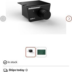 Audio Control Bass Knob 