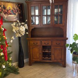 Antique Cabinet/ Wine Compartment