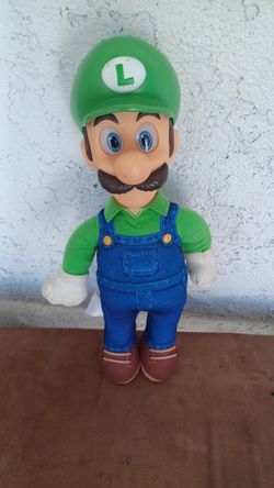 Mario Movie Luigi Doll