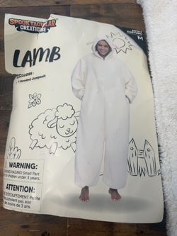 Adult lamb costume