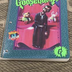 Goosebumps Spiral Notebook