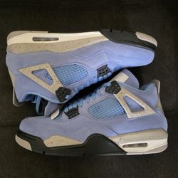 Brand NEW University Jordan 4's Size 10.5