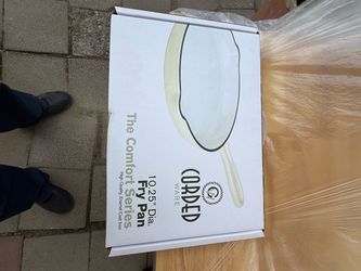 Corded ware fry pan