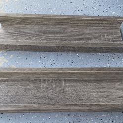 2 Gray Shelves