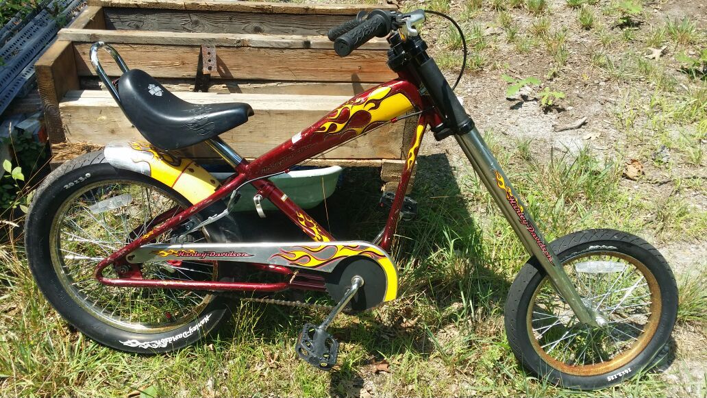 20 inch boys original harley davidson bike