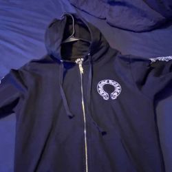 Chrome Hearts Hoodie Zip Up “Black”