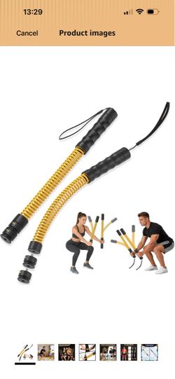 Brand new in box Ropeless Battle Ropes 4.0, Heavy Duty Portable Steel Core For Home Gym & Outdoor, Anti-Slip Ergonomic Handles for Strength Training, 