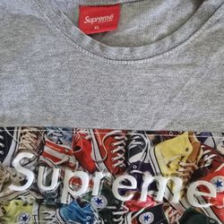 Supreme Gray XL