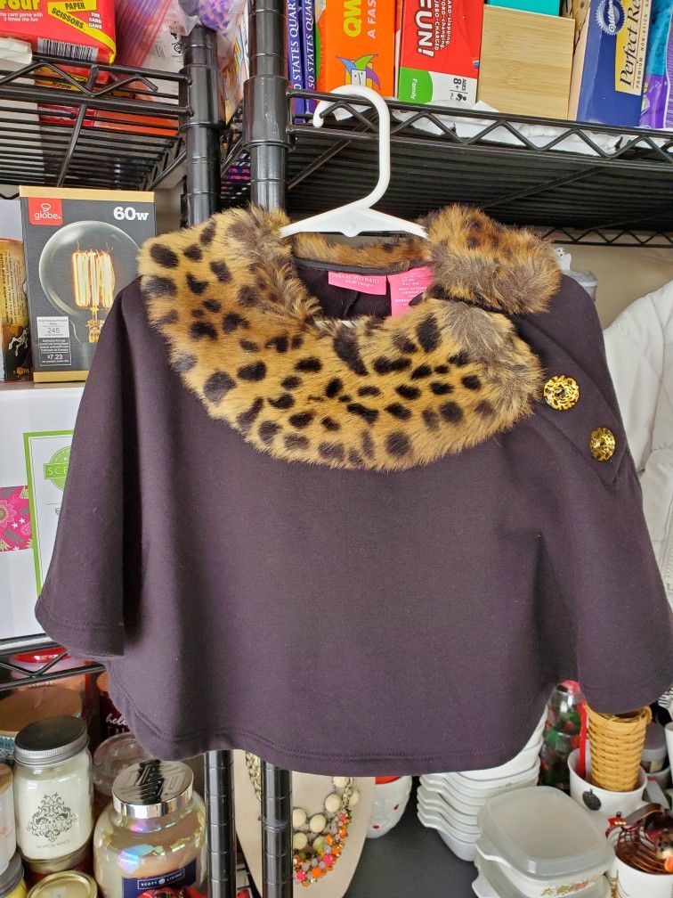 Infant 18 Month Girls Poncho,;like New