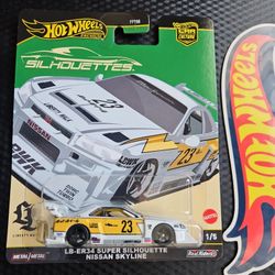 Hot Wheels Premium Silhouettes LB-ER34 Super Silhouette Nissan Skyline 