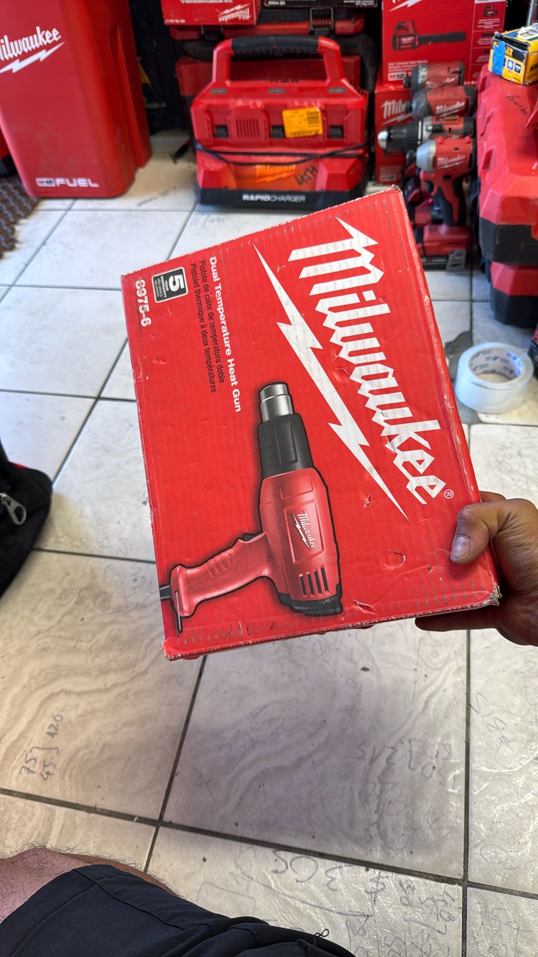 Milwaukee Electric Heat Temperature 