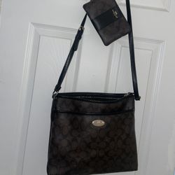 Coach Purse And Wrist Wallet