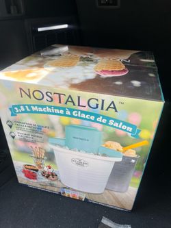 Brand New Ice Cream Maker Bundle - MOVING SALE!