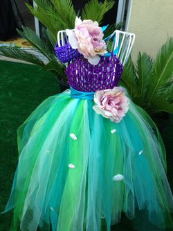The little mermaid inspired to to dress
