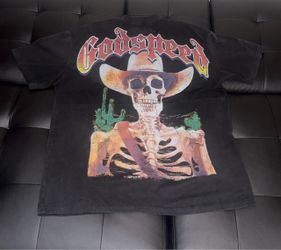 Godspeed Skeleton Cowboy Black Size XL