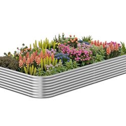 Galvanized Raised Garden Bed