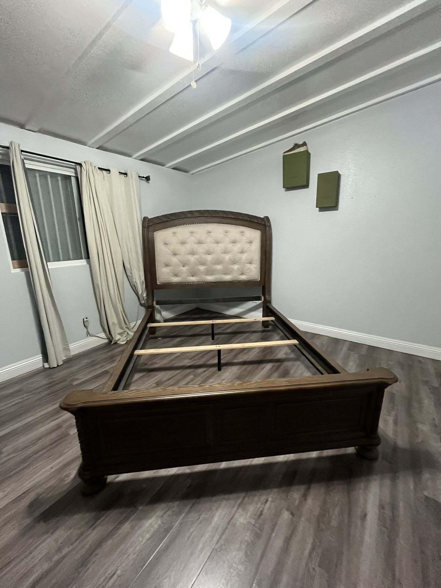 Light Brown Bed Frame