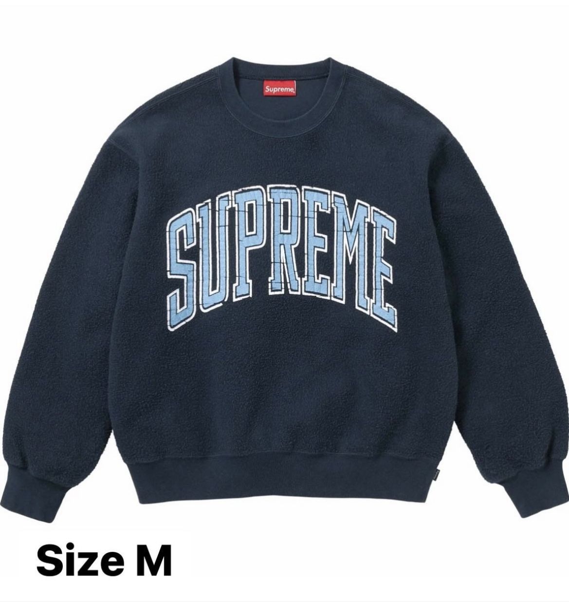 Supreme inside out crewneck Navy size M