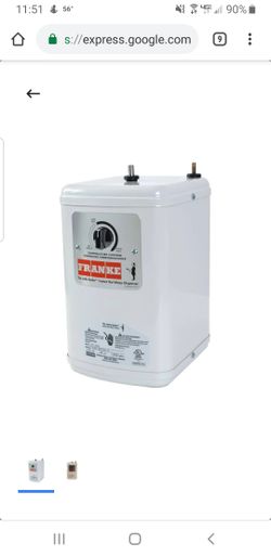 Franke little butler hot water heating tank Reserve