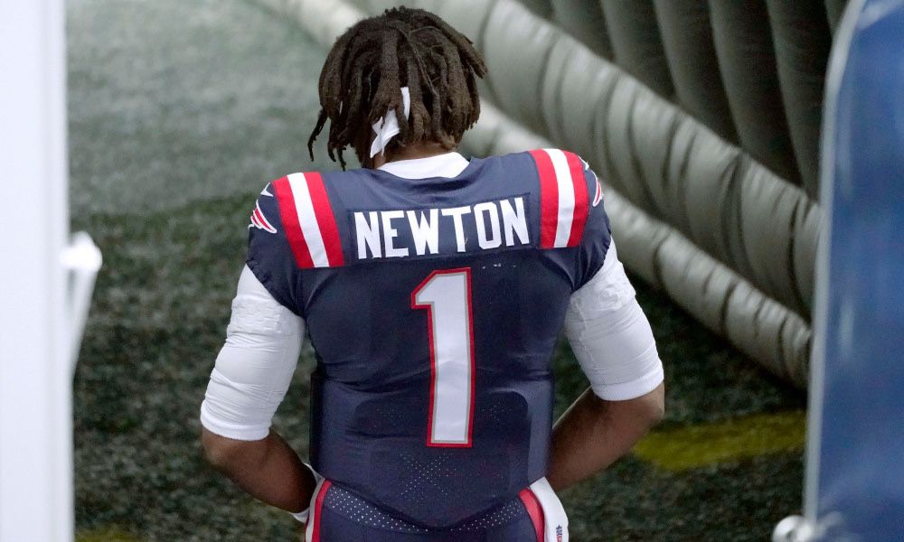 NFL New England Patriots Cam Newton Jersey #1