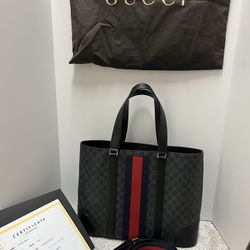Gucci supreme Open Web Tote
