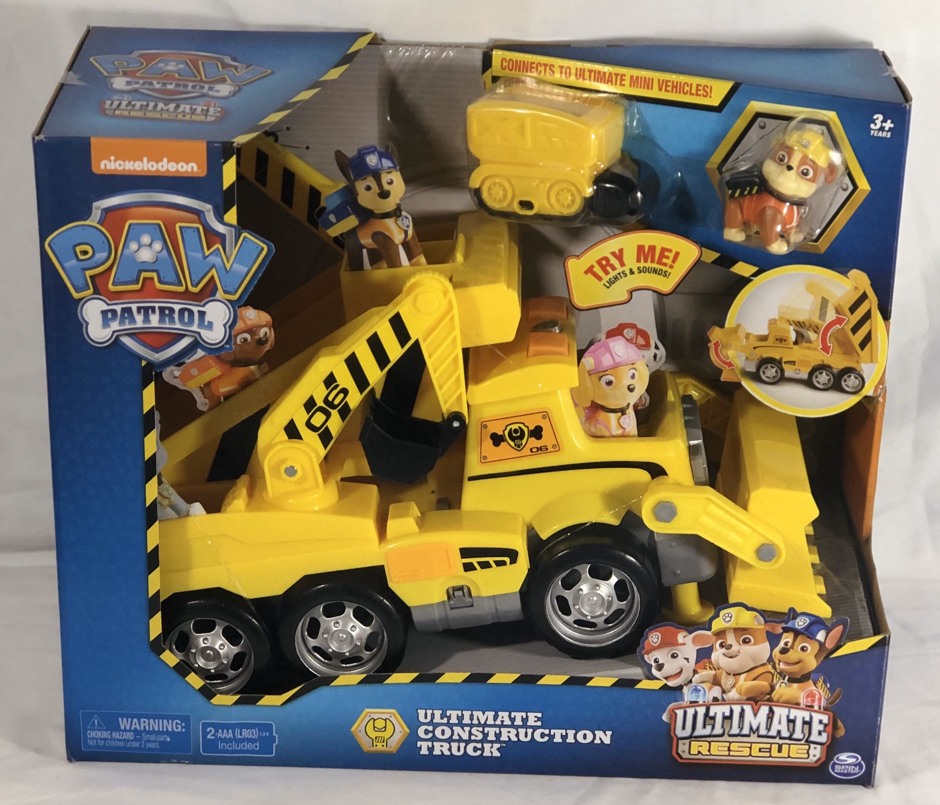 Rebel PAW Patrol Rescue ultimate Construction Truck