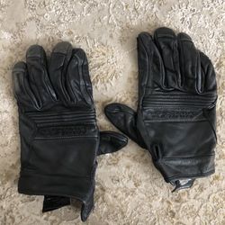 Black Motorcycle Gloves - Harley Davidson