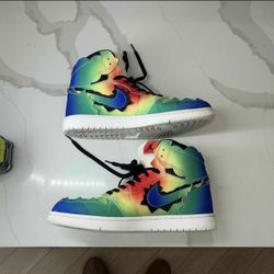 J.Baviln X Air Jordan 1 Retro High OG ‘Colores Y Vibras’ Mens Size 12 