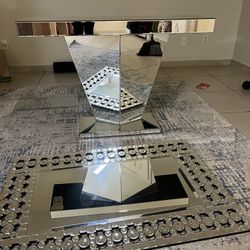 Mirror And Entry Stand 