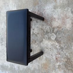 Black Piano Bench