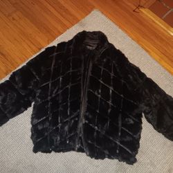 Knoles & Carter Men's Faux Fur Coat