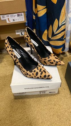 Steve Madden Arouse-P Leopard Heels Size 8.5