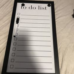 To do list white board 