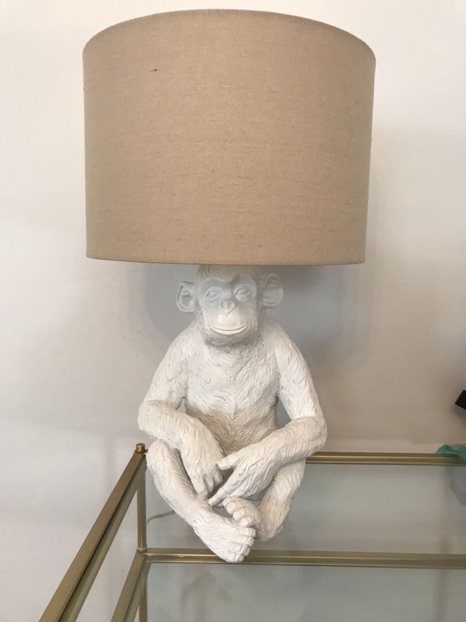 Monkey lamp from Cb2