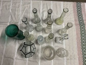 Various Glass Vases 