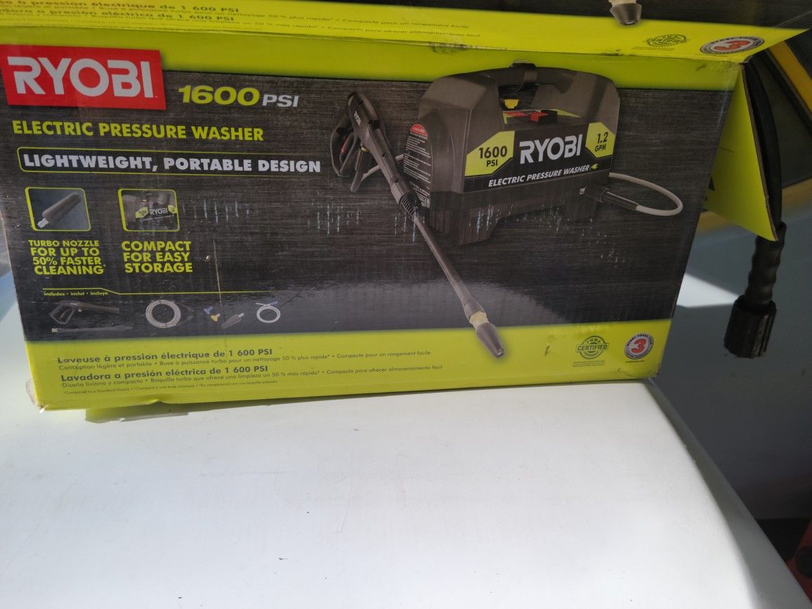 Ryobi Electric Pressure Washer, NO HOSE